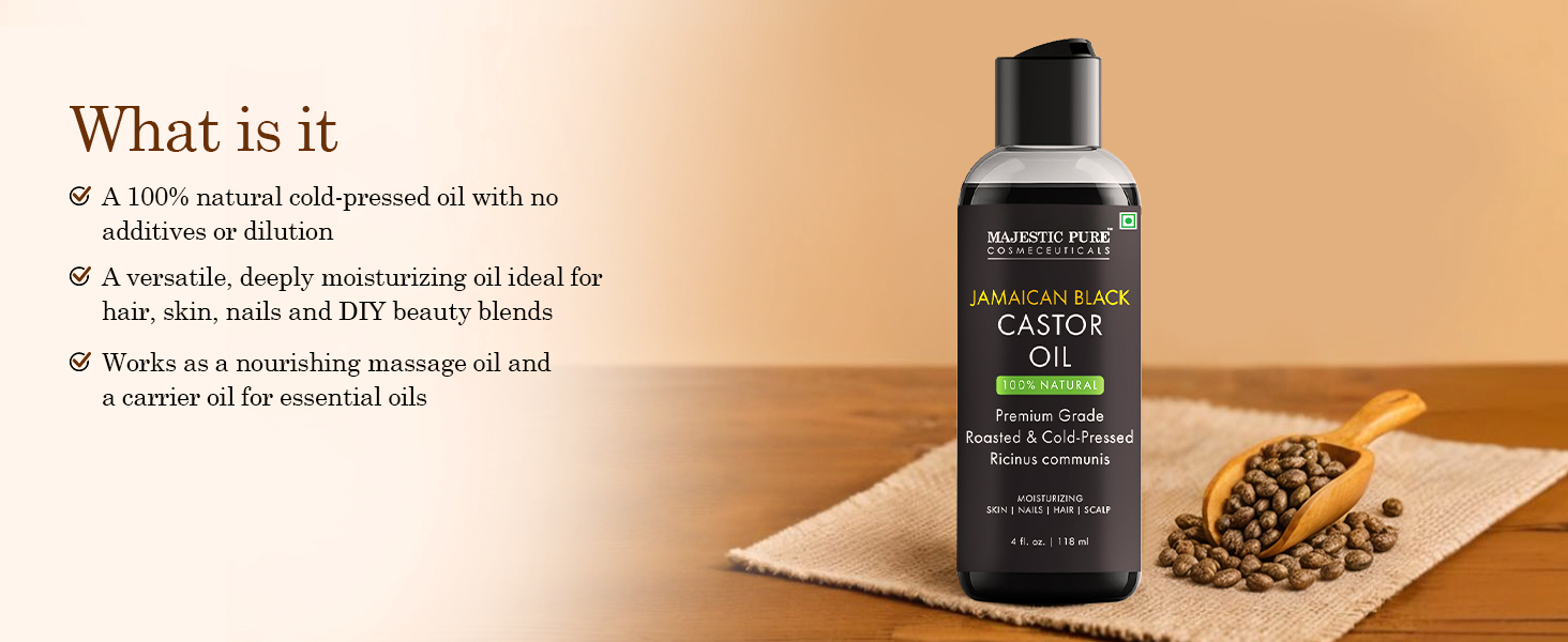 Jamaican black castor oil