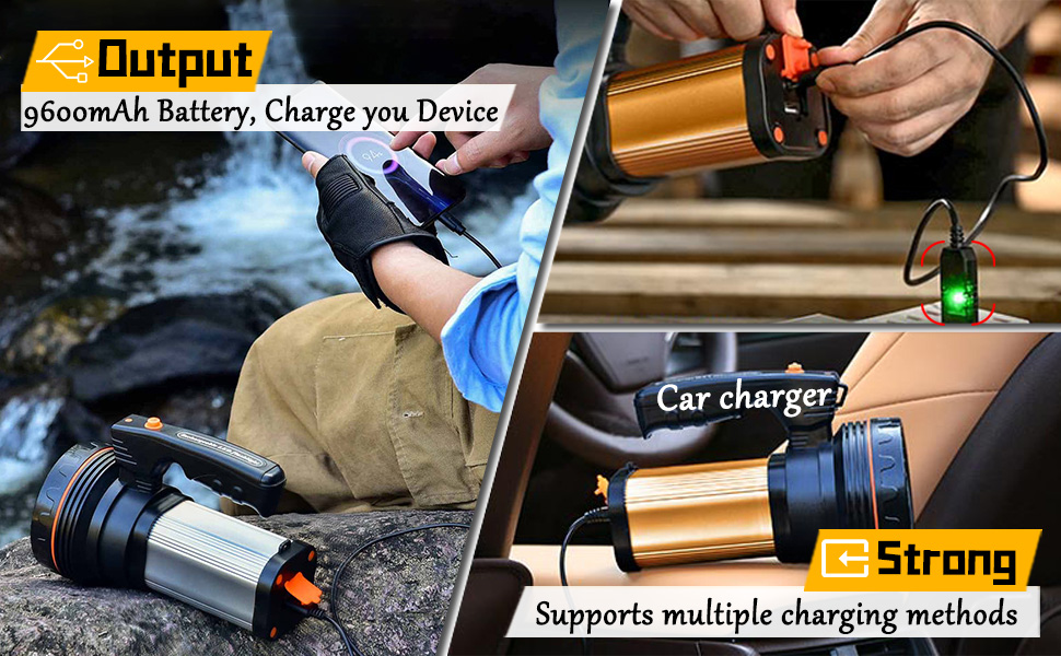 Flashlights High Lumens Rechargeable Recargables flashlights Linterna recargable