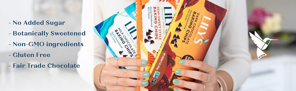 no sugar added botanically sweetened non-gmo ingredients certified gluten free fair trade