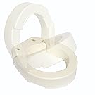 Hinged Toilet Seat Riser for Seniors