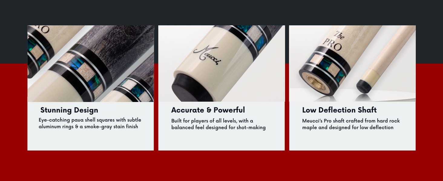 pool cue sticks for adults with stunning design, great accuracy, low deflection shaft