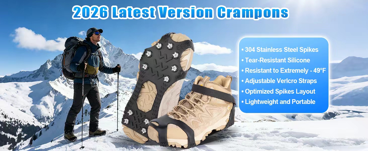 Ice Cleats for Shoes and Boots