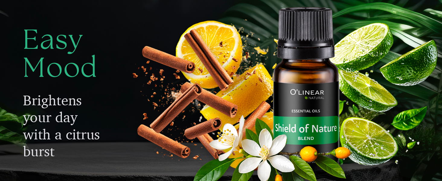 Easy mood essential oils blend