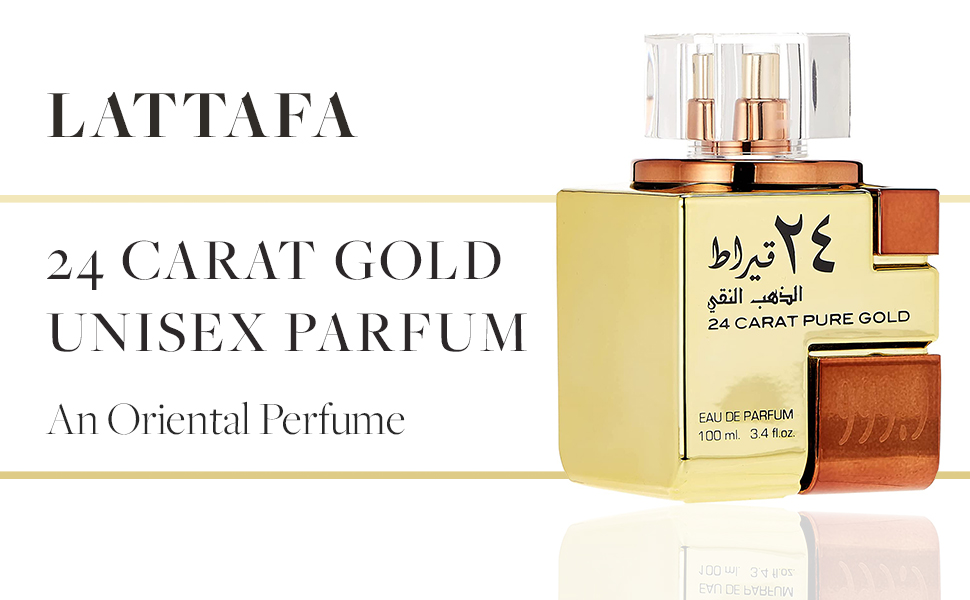 24 carat gold unisex perfume