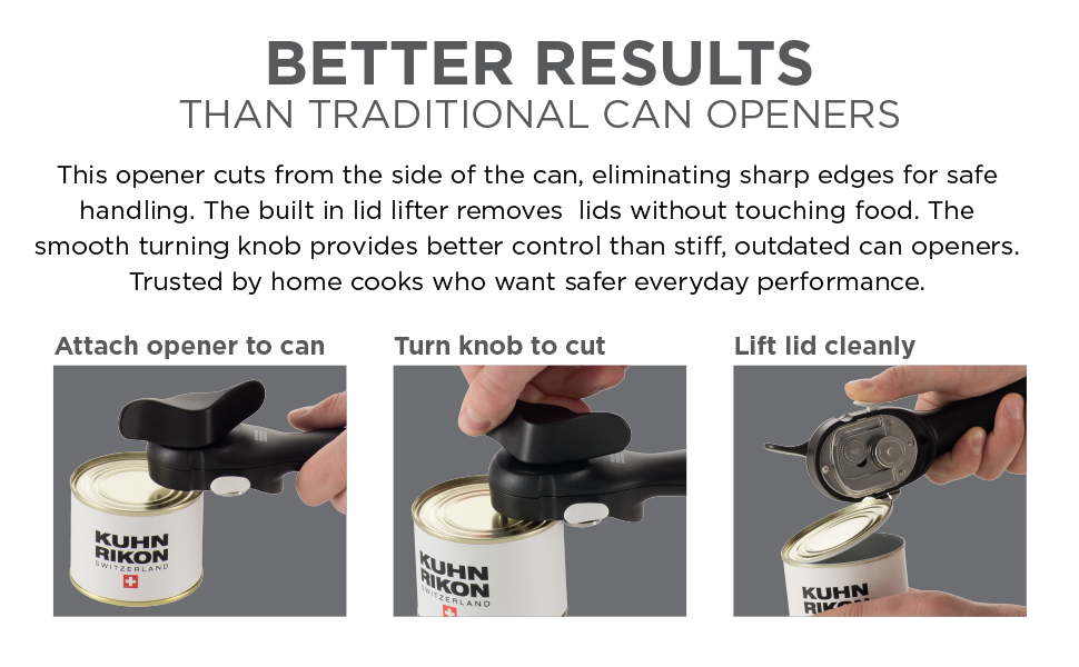 How to use - 1 Once attached, turn the knob to engage the cutting wheel and then twist clockwise