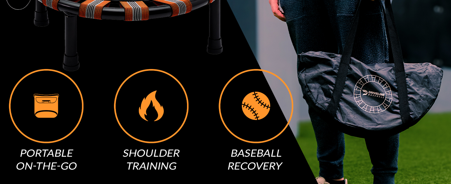baseball arm recovery trampoline rebound