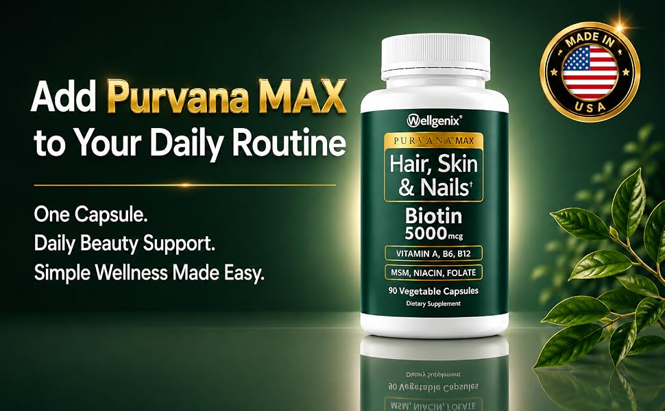 Add purvana max to your daily routine