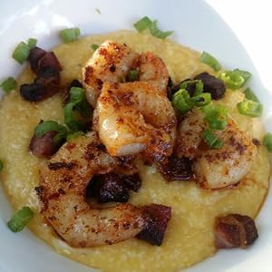 shrimp and grits pancetta and green onion