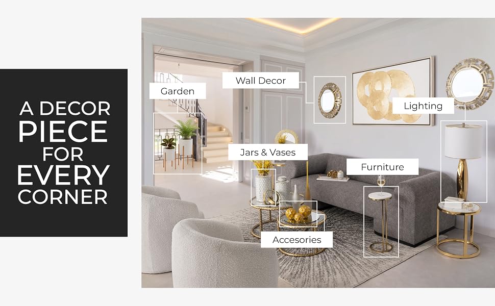 Sleek Lines, Bold Accents, Effortless Style Breezy Elegance for Every Corner