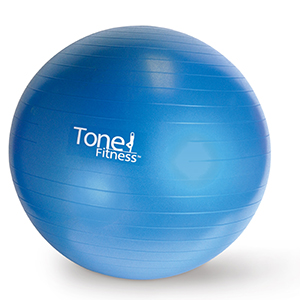 blue exercise ball