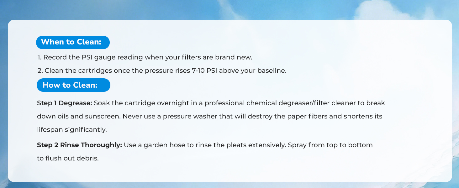 cartridge pool filter