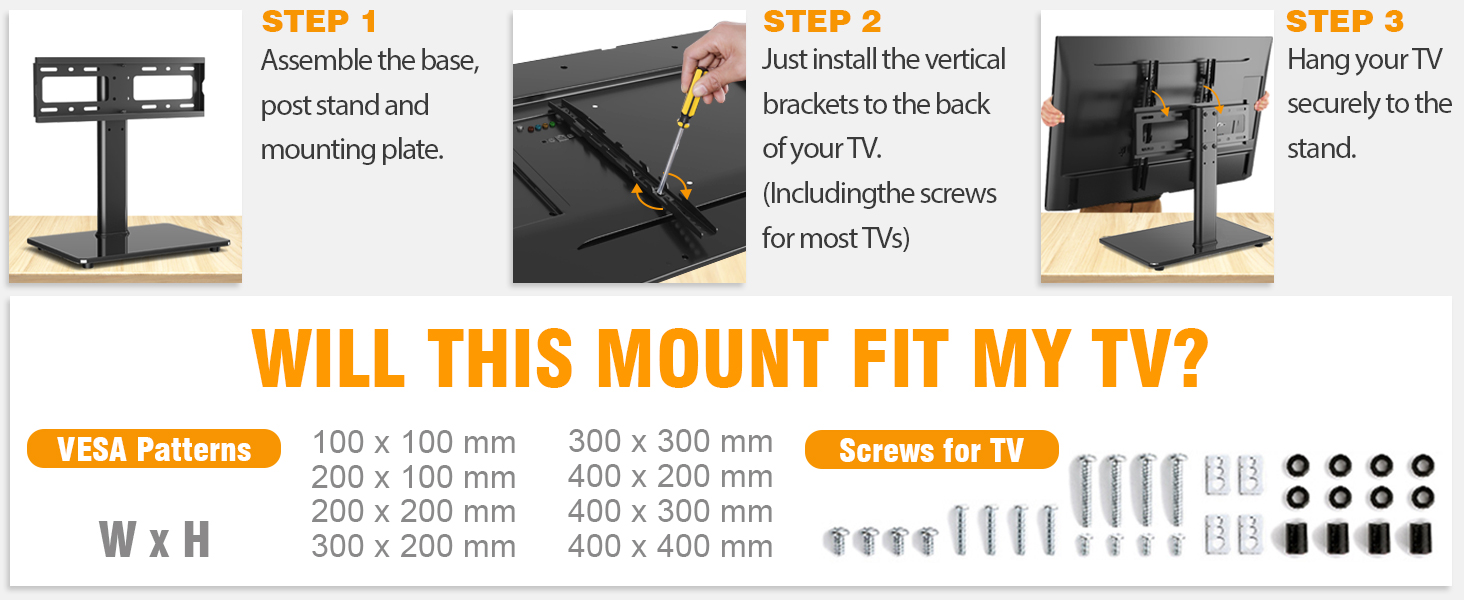 swivel tv stand