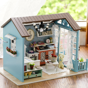diy miniature dollhouse kit forest times