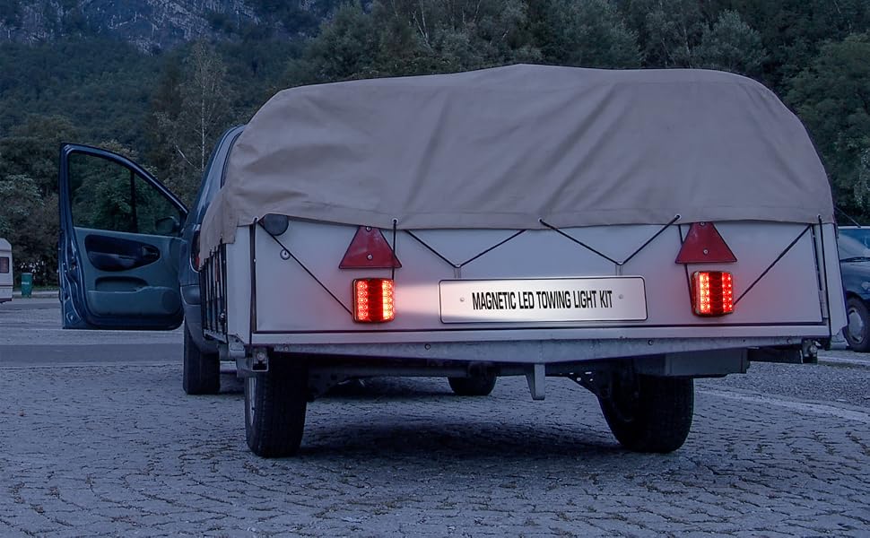 led magnet trailer light kit