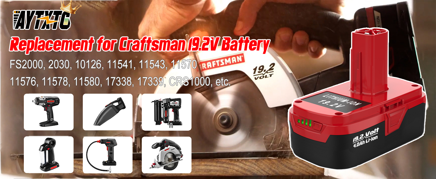 for craftsman 19.2 volt battery