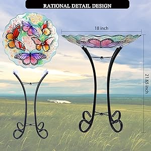 large bird bath