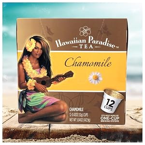 Box of Chamomile Tea single serve cups