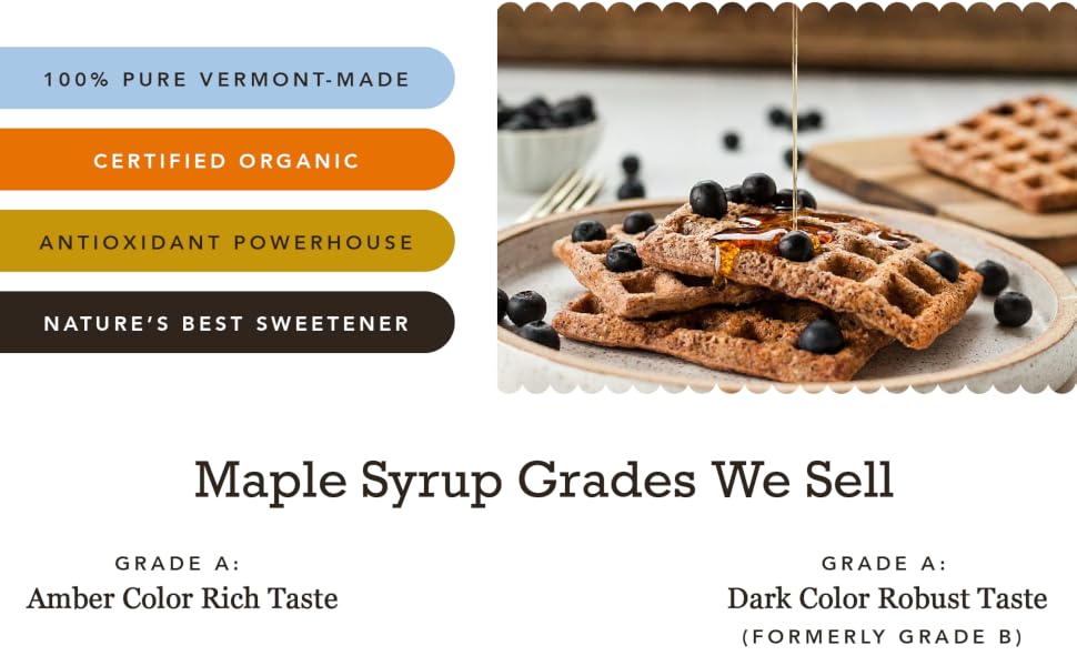 hidden springs organic vermont maple syrup