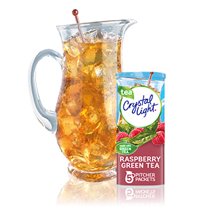 Crystal Light Raspberry Green Tea Pitcher Packets