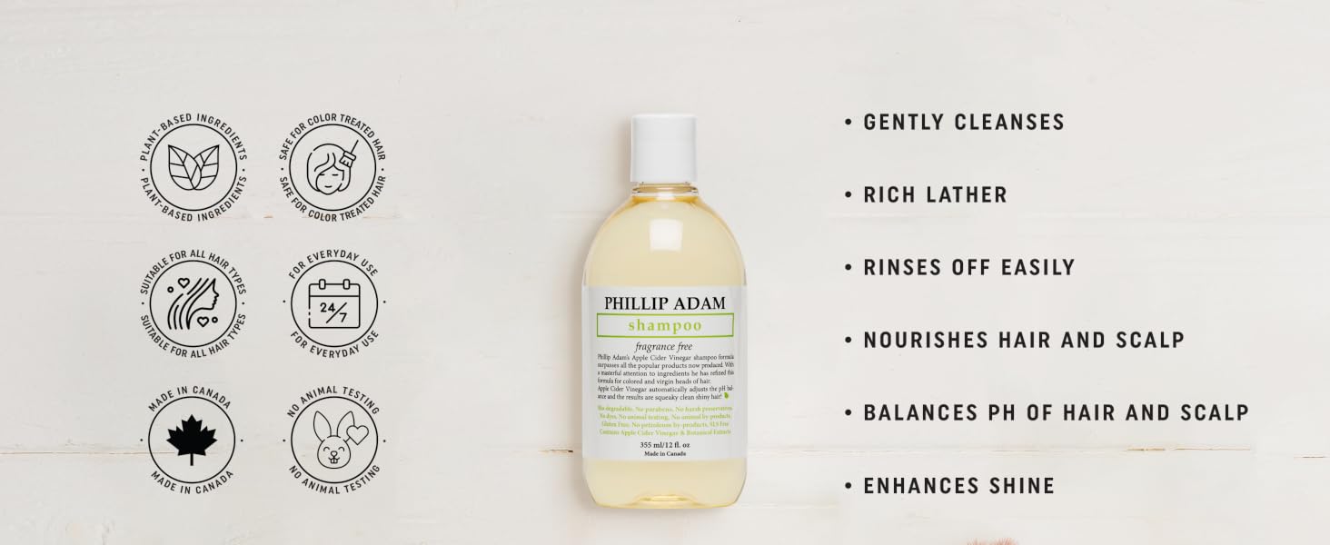 Fragrance free shampoo benefits