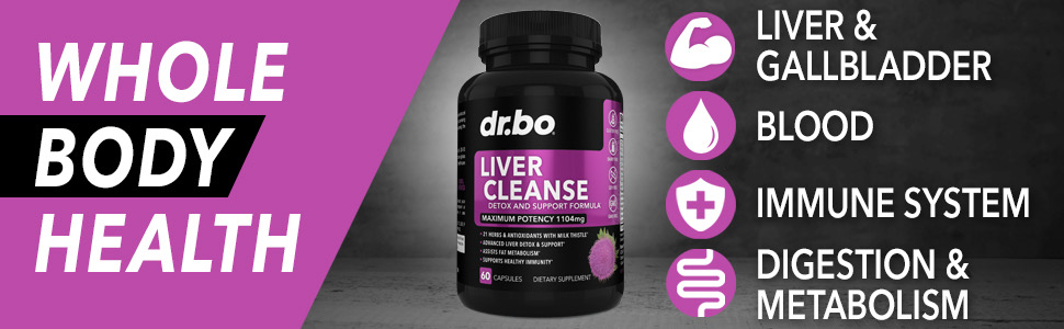 dr. bo liver gallbladder blood immune system digestion metabolism whole body health cleanse detox