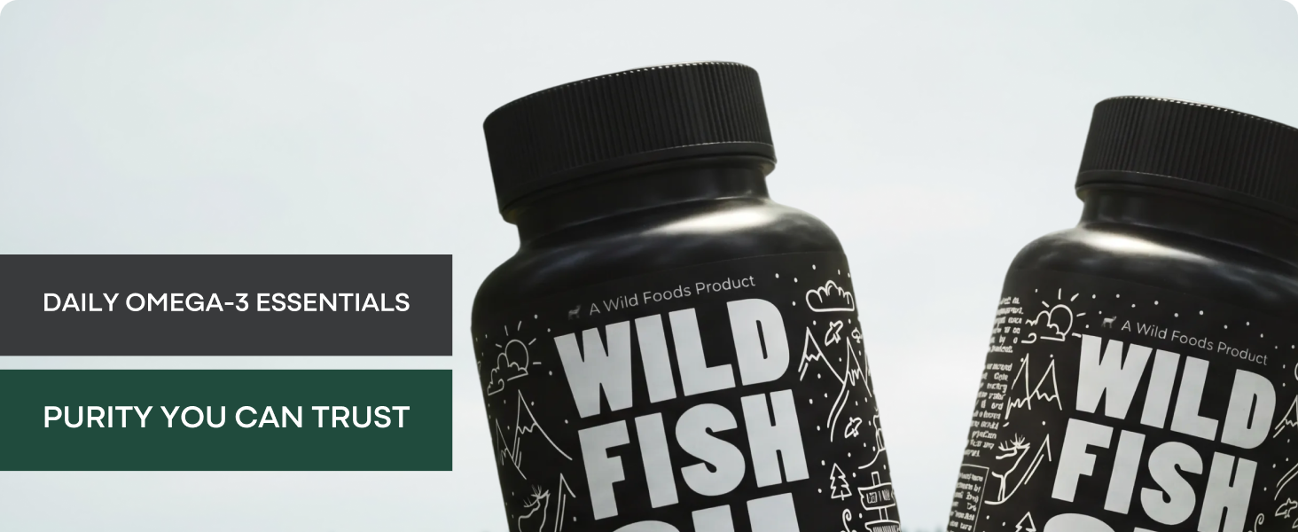 Wild Foods Omega 3 Fish Oil