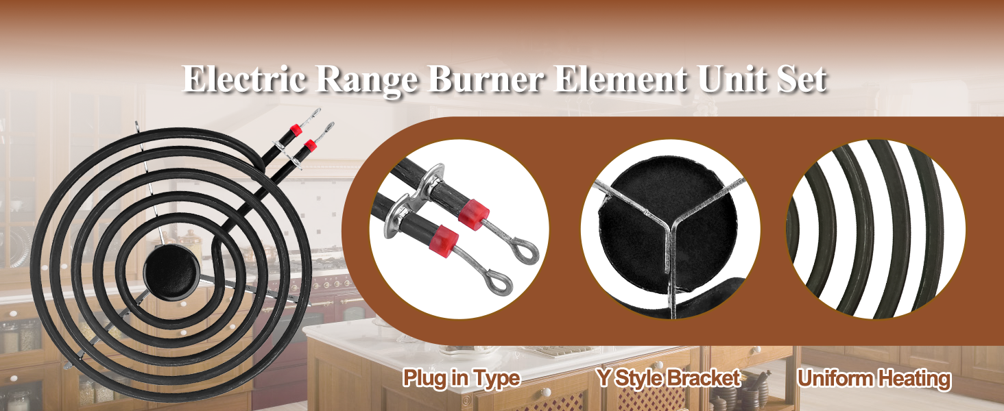 MP22YA Electric Range Burner Element Unit Set