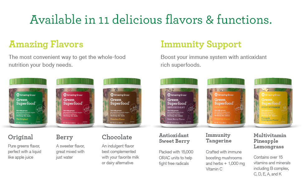 11 Amazing Flavors &amp; Functions