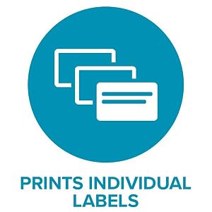 PRINTS INDIVIDUAL LABELS