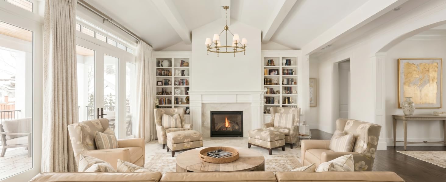 living room chandelier