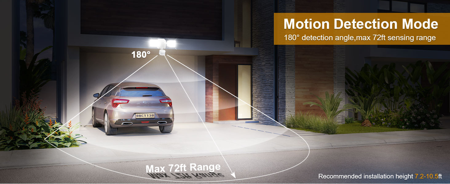 dusk to dawn led outdoor light wired security light outside motion sensor floodlight for driveway
