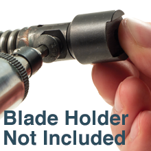 Compatible with all blade holders. Sold Separately