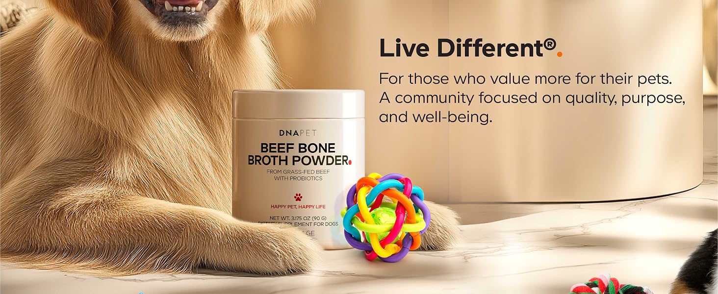 vitamins for animals, supplements for animals, grass fed collagen animals, welless for animals