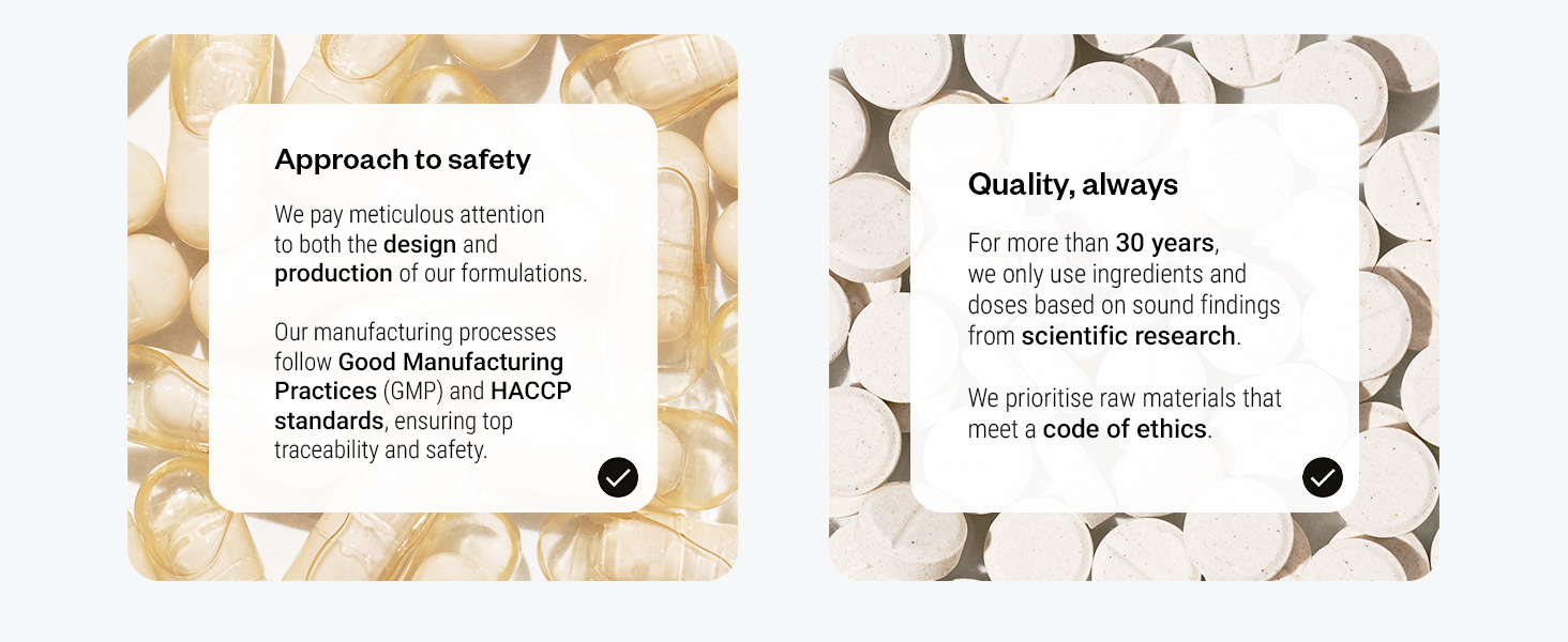 Meticulous Design Production Good Manufacturing Practices HACCP Standards Traceability Safety Ethics