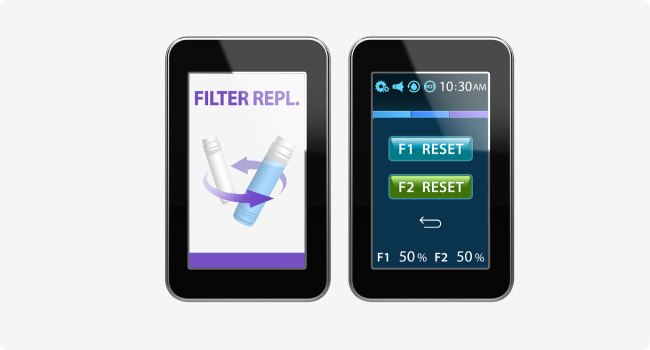 Filter replacment screens