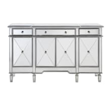 Mirrored Relection Andrea Hall Console DH-695 (Silver)