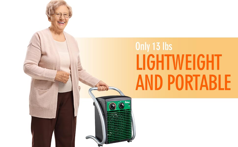 Lightweight and Portable 13 lbs