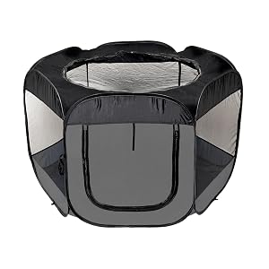 playpen; exercise pen; tent; hiking; camping; dog; cat; pet