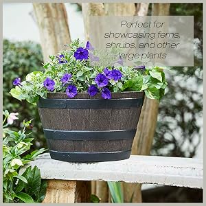 perfect for ferns, shrubs &amp; large plants