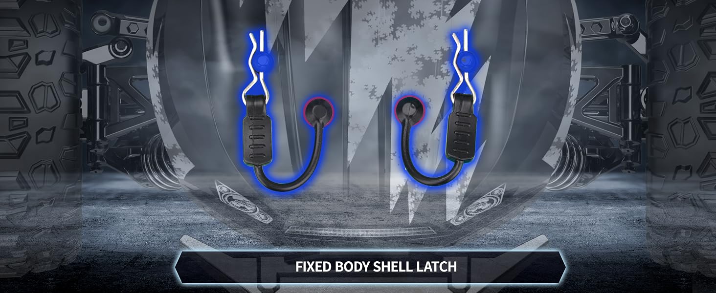 FIXED BODY SHELL LATCH