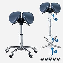 saddle chair;saddle stool;salon stool;Posture Stool
