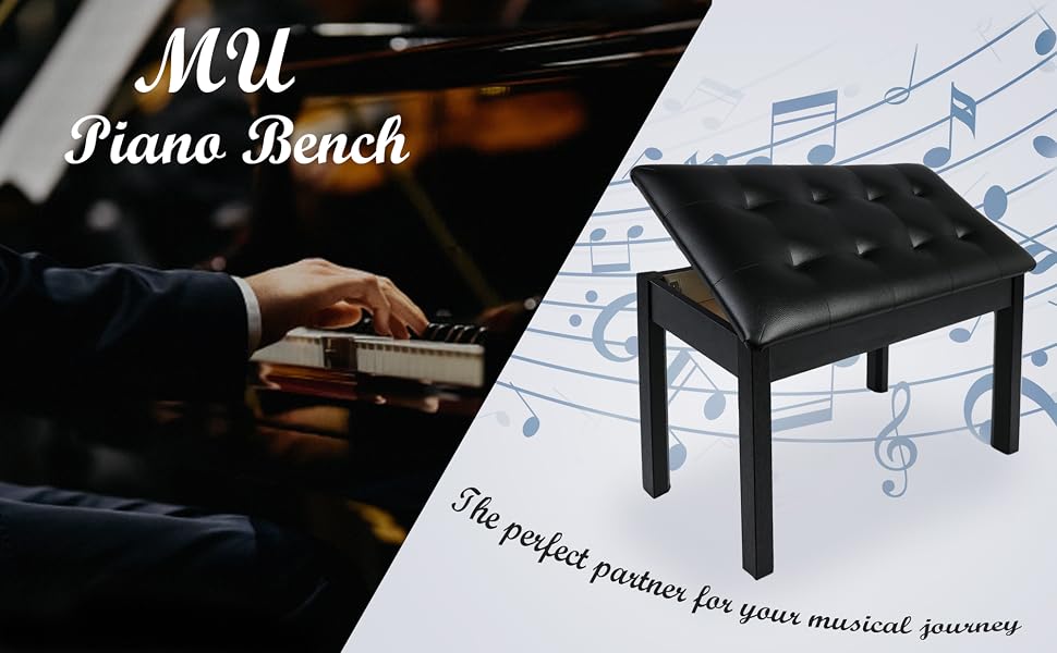 MU Piano Bench