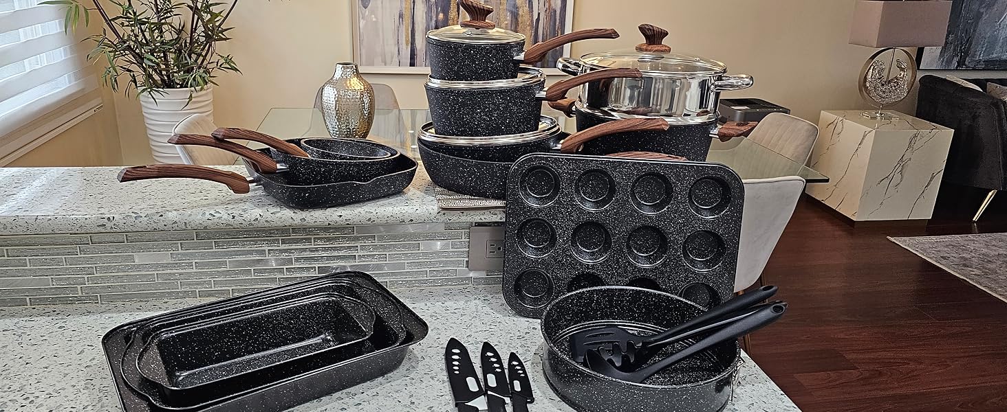cookware and bakeware set