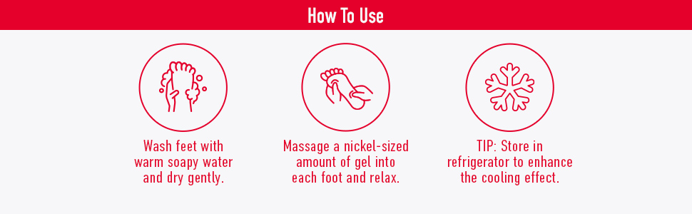 Epsom Salt Foot Gel