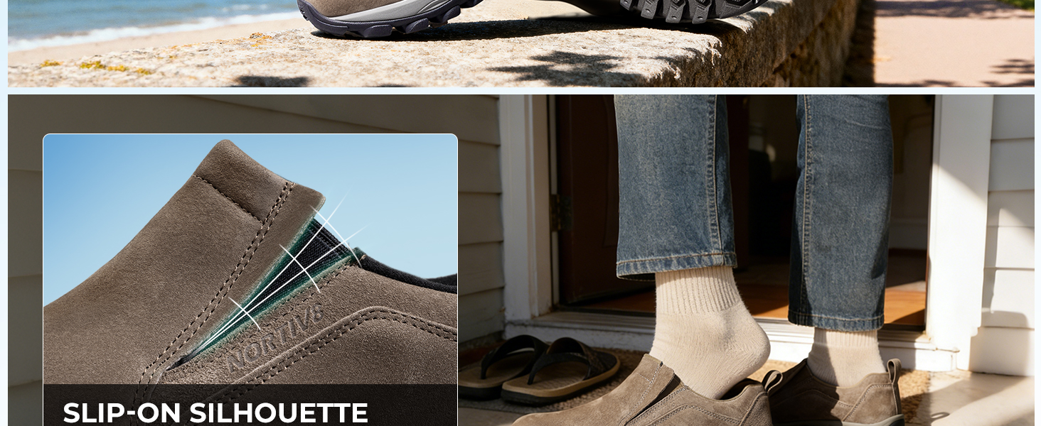 Men&amp;#39;s Slip On Loafer Walking Shoes