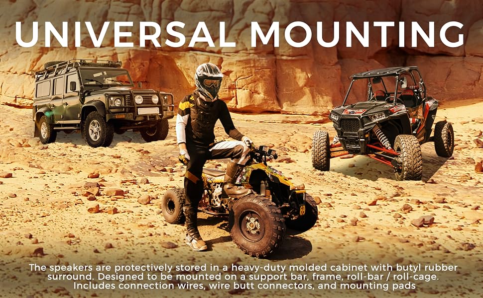 Off Road Speaker, Pyle Off Road Speaker, Off road speakers, Waterproof Off Road Speakers