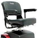 Lightweight Eight Position adjustable seat with slider and foam inserts for comfort