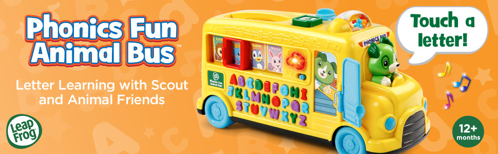 Phonics Fun Animal Bus