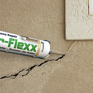 Stucco repair caulk