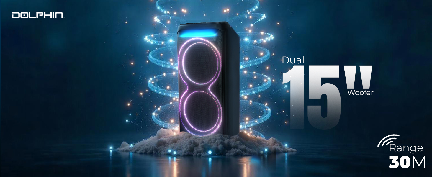 bluetooth party speaker box big speakers size large wireless portable parties gen led lighting huge